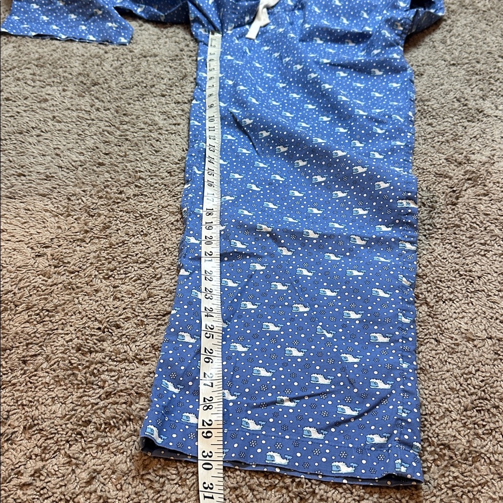 NWOT Vineyard Vines Men’s Flannel Lounge Pants Blue Size 2XL - Picture 8 of 8